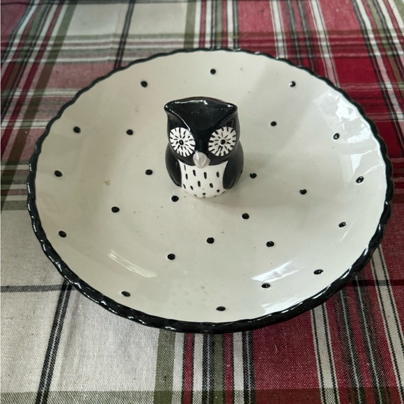Kate Williams Owl Appetizer Serving Tray - Picture 1 of 1